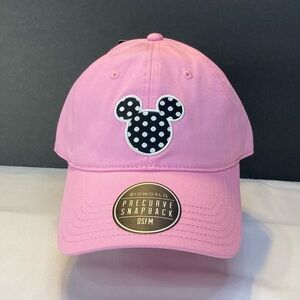 Bioworld Disney Minnie Mouse Pink Baseball Cap
